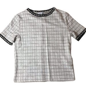 Classy sparkly Zara top. Like new.